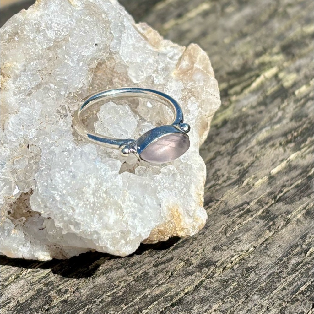 Rose Quartz Ring - Picture 11 of 11